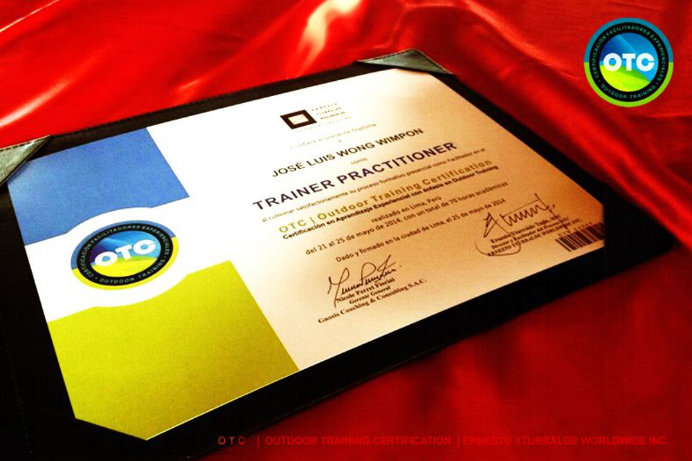 OTC México Certificación Facilitadores Experienciales|
Ernesto Yturralde Worldwide Inc.